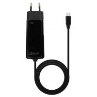 CARGADOR PORTATIL 45W TOOQ GAN USB-C PD CUBICO NEGRO