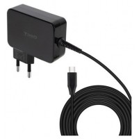 CARGADOR PORTATIL 90W TOOQ GAN USB-C PD NEGRO