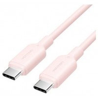 CABLE USB-C A USB-C 2.0 3A 2 M ROSA VENTION (Espera 4 dias)