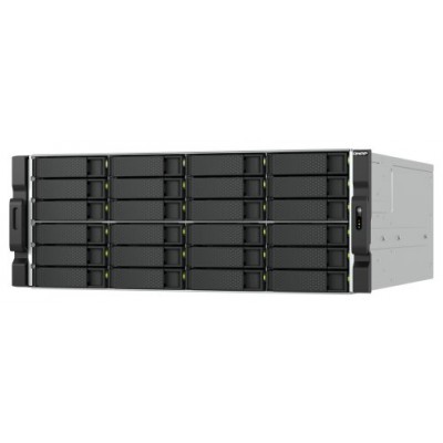 QNAP TS-h2477AXU-RP Servidor de almacenamiento Bastidor (4U) AMD Ryzen&trade; 7 7745 32 GB DDR5 0 TB QNAP QTS Negro, Gris (Espera 4 dias)