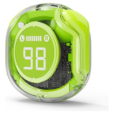 AURICULARES GEMBIRD TWST-01-G TRANSPARENTES VERDE BT AURICULARES GEMBIRD TWST-01-G TRANSPARENTES VERDE BT