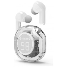 AURICULARES GEMBIRD TWST-01-W TRANSPARENTES BLANCO BT AURICULARES GEMBIRD TWST-01-W TRANSPARENTES BLANCO BT