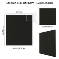 UNILUMIN MODULE 150X168.75 FOR CABINET UMINIW 1.2 LED COB SIZE: 600X337.5 MM BRIGHTNESS: 800 NITS REFRESH RATE 3840HZ MAINTENANCE FRONT (AUN2E4869B) (Espera 4 dias) UNILUMIN MODULE 150X168.75 FOR CABINET UMINIW 1.2 LED COB SIZE: 600X337.5 MM BRIGHTNESS: 800 NITS REFRESH RATE 3840HZ MAINTENANCE FRONT (AUN2E4869B) (Espera 4 dias)
