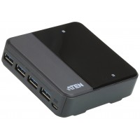 Aten US234 USB 3.2 Gen 1 (3.1 Gen 1) Type-B 5000 Mbit/s Negro (Espera 4 dias)