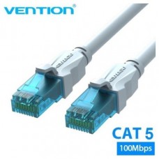 CABLE DE RED LATIGUILLO RJ45 CAT.5E UTP AWG26 30 M AZUL VENTION (Espera 4 dias)