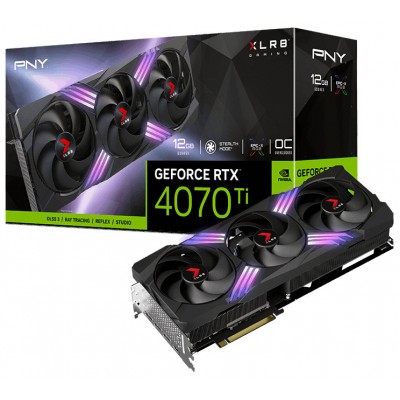 VGA GEFORCE RTX 4070 TI SUPER 16GB XLR8 Gaming VERTO PNY (Espera 4 dias)