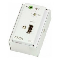 Aten VE807 extensor audio/video Transmisor y receptor de señales AV Blanco (Espera 4 dias)