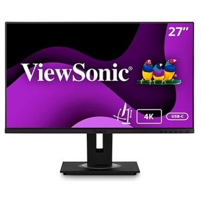 MONITOR VIEWSONIC 27" UHD IPS HDMI DP-INOUT USB-C RJ45 USB MULTI ERGO PIVOT