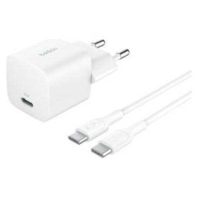 CARGADOR DE PARED BELKIN WCA012KQ1MWH-B6 USB-C PD 25W