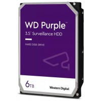 HDD WD 3.5" 6TB 5400RPM SATA3 PURPLE (Espera 4 dias)