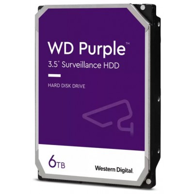 DISCO DURO 6TB WESTERN DIGITAL PURPLE SATA6G