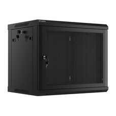 ARMARIO LANBERG 9U 600X450 CON PUERTA PERFORADA RACK 19 H-60 KG NEGRO FLAT PACK ARMARIO LANBERG 9U 600X450 CON PUERTA PERFORADA RACK 19 H-60 KG NEGRO FLAT PACK