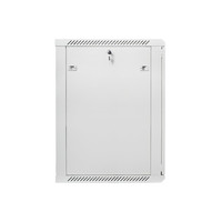 ARAMRIO LANBERG MURAL RACK 19" 18U 600X600 FLAT PACK V2 PUERTA CRISTAL GRIS
