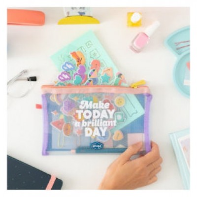 KIT TO DECORATE YOUR DIARY - MAKE TODAY A BRILLIANT DAY MR WONDERFUL WOA11108EM (Espera 4 dias)