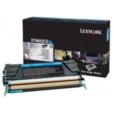 Lexmark X746, X748 Cyan Corporate Cartridge