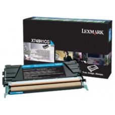 Lexmark X748 Cyan High Yield Corporate Cartridge