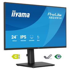 iiyama ProLite XB2491H-B1 pantalla para PC 60,5 cm (23.8") 1920 x 1080 Pixeles Full HD Negro (Espera 4 dias) iiyama ProLite XB2491H-B1 pantalla para PC 60,5 cm (23.8") 1920 x 1080 Pixeles Full HD Negro (Espera 4 dias)