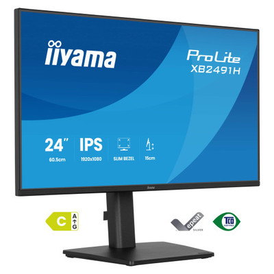 iiyama ProLite XB2491H-B1 pantalla para PC 60,5 cm (23.8") 1920 x 1080 Pixeles Full HD Negro (Espera 4 dias) iiyama ProLite XB2491H-B1 pantalla para PC 60,5 cm (23.8") 1920 x 1080 Pixeles Full HD Negro (Espera 4 dias)