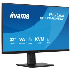 MONITOR IIYAMA, 32 PULGADAS, VA 4K BASE USB-C (95W), CONMUTADOR KVM, PUERTO LAN, COMPATIBILIDAD PIP/PBP (Espera 4 dias)