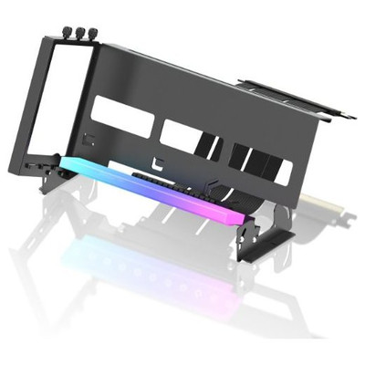 SOPORTE TARJETA GRAFICA VERTICAL PCIe 4.0 RGB NEGRO (Espera 4 dias) SOPORTE TARJETA GRAFICA VERTICAL PCIe 4.0 RGB NEGRO (Espera 4 dias)