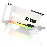 SOPORTE TARJETA GRAFICA VERTICAL PCIe 4.0 RGB BLANCO (Espera 4 dias) SOPORTE TARJETA GRAFICA VERTICAL PCIe 4.0 RGB BLANCO (Espera 4 dias)